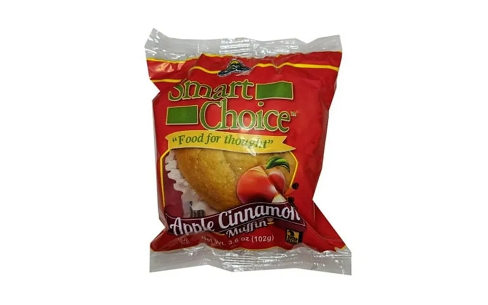 Smart Choice Apple Cinnamon Muffins 3.6 Ounce -- 48 Per Case
