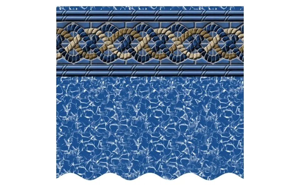 Smartline 16 X 24 Rectangular Mystri Gold Replacement Beaded Liner For Use With Fanta-sea Pool 4 Flat Bottom 25 Gauge