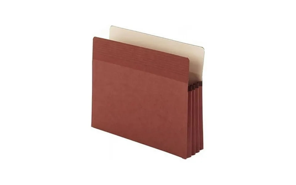 Smead Easy Grip Expanding Pockets Letter Size 3 1 2 Expansion 30% Recycled Redrope Pack Of 25