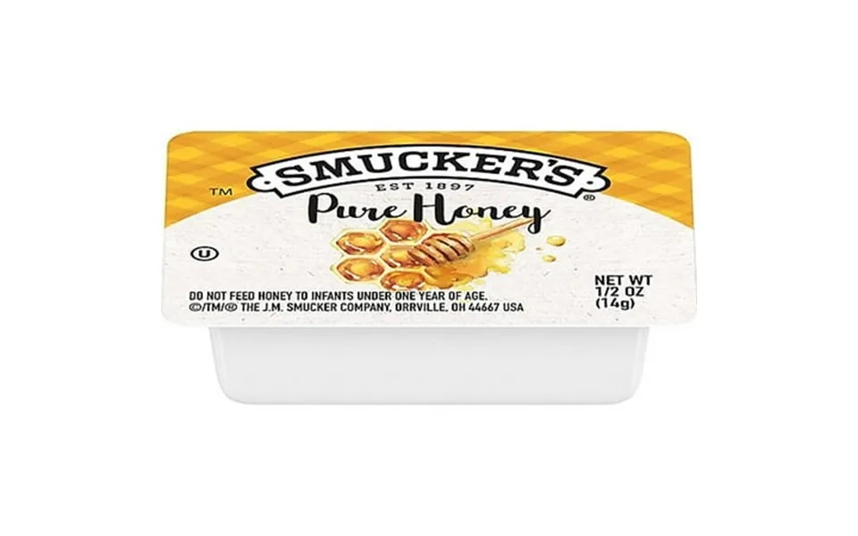 Smucker S - Smucker S Honey Single Serving Packs 0.5 Oz 200 Carton