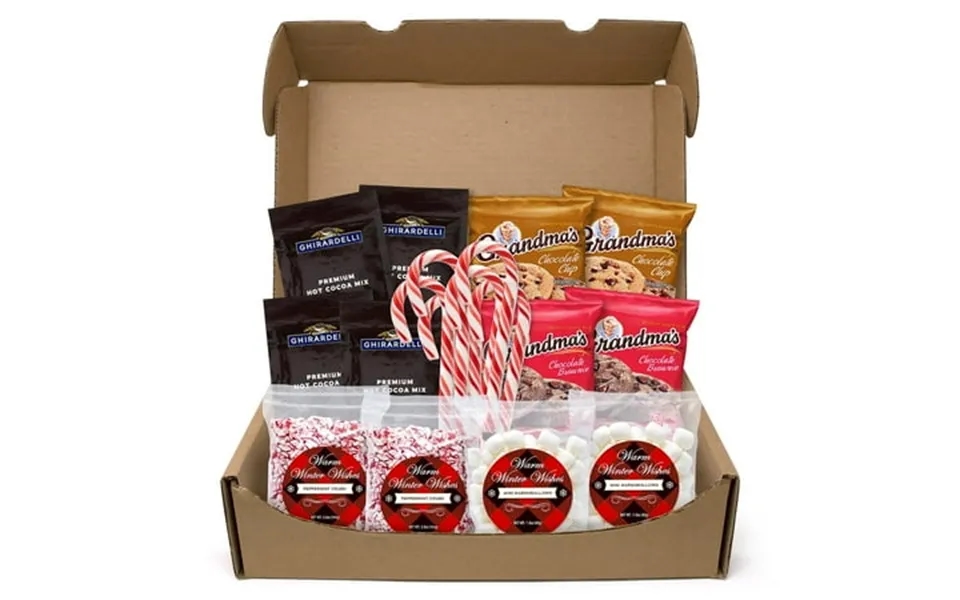 Snack Box Pros Warm Winter Wishes Hot Chocolate Kit 18 Box 700-00117