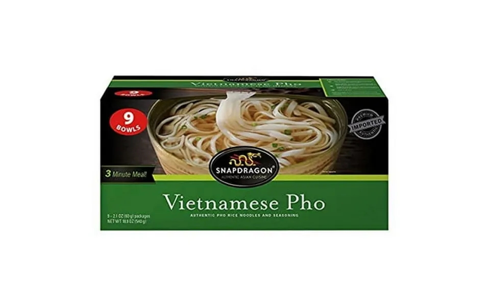Snapdragon Vietnamese Pho Bowls 2.1 Oz 9count 18.9 Oz