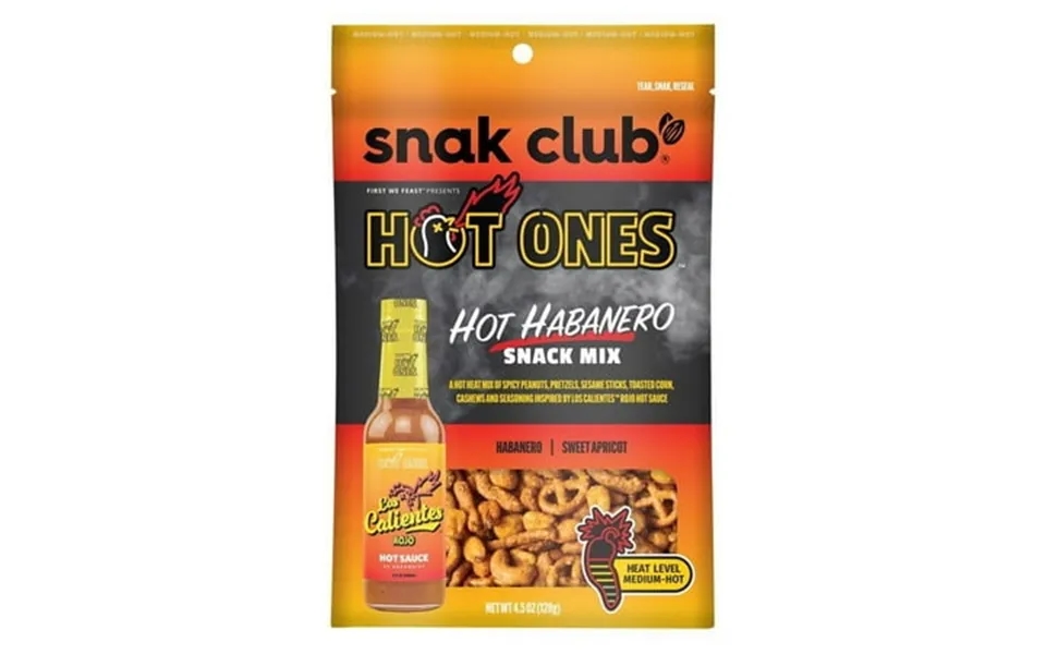 Snck Mx Hot Hbnr 4.5oz Pack Of 6