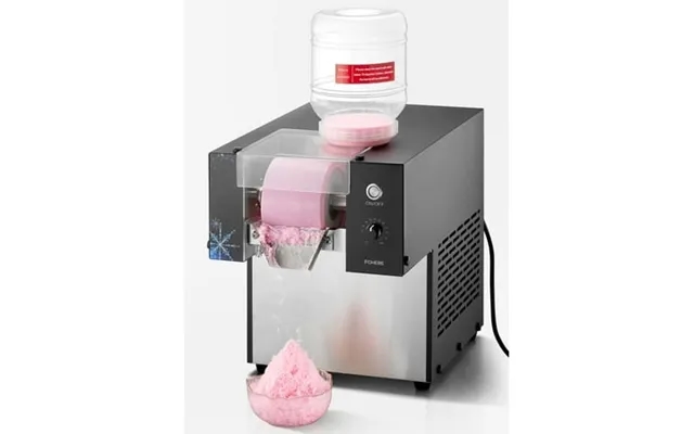 Snowflake Ice Machine 176lbs 24h 360w Shaved Ice Machine For Homemade Flakes Ice Cream Fohere product image