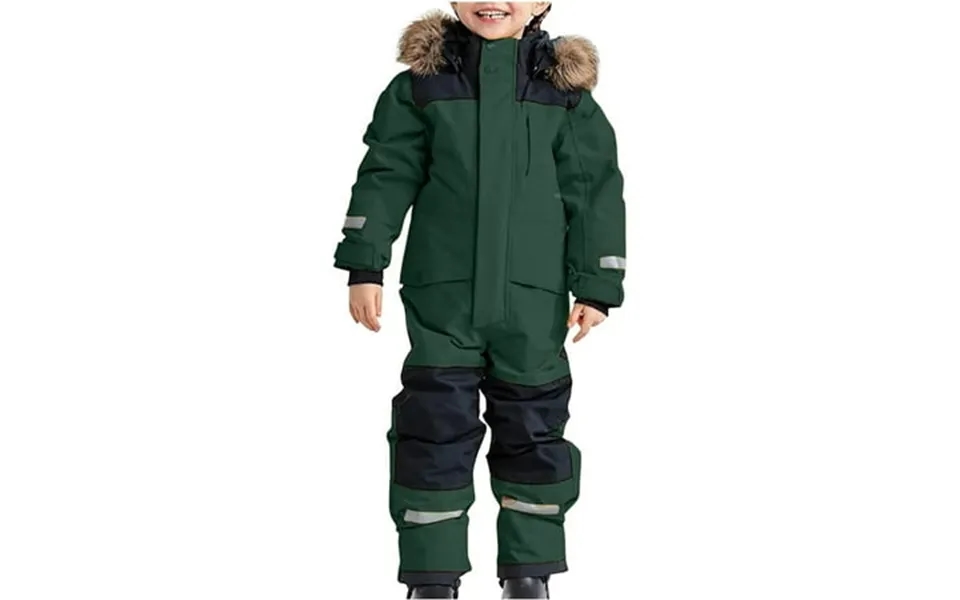 Snowsuit Children S Boys Ski Baby Tan Jumpsuit Suit Thermal Ski Overall Winter Warm Snow Overall Windproof Winter Suit W