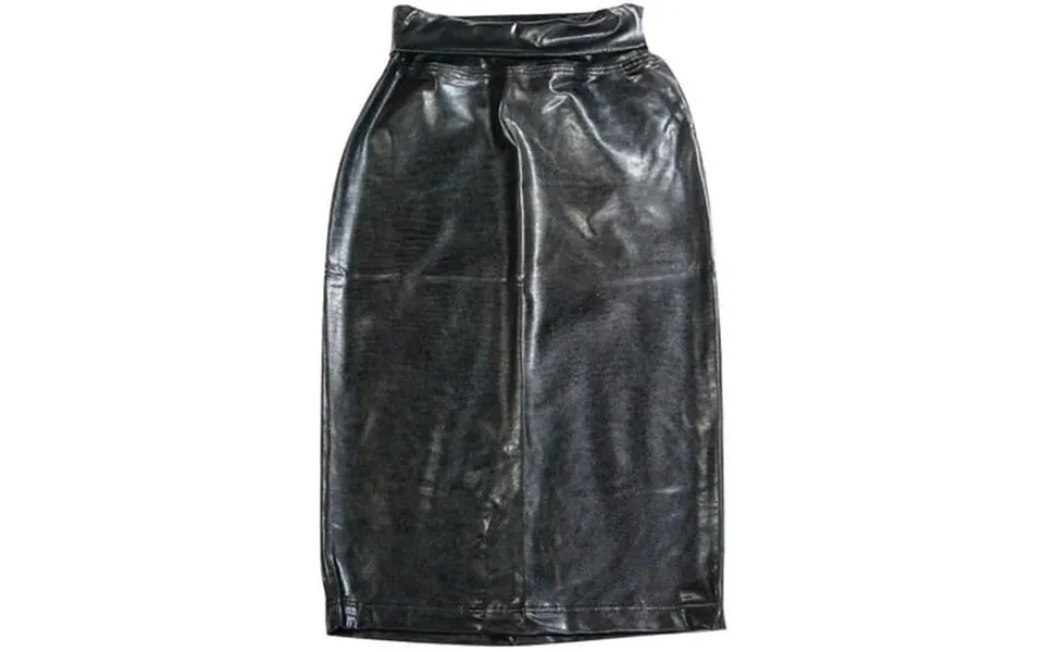 So Nikki - Big Girls Pleather Skirt 22360-14 Black Patent