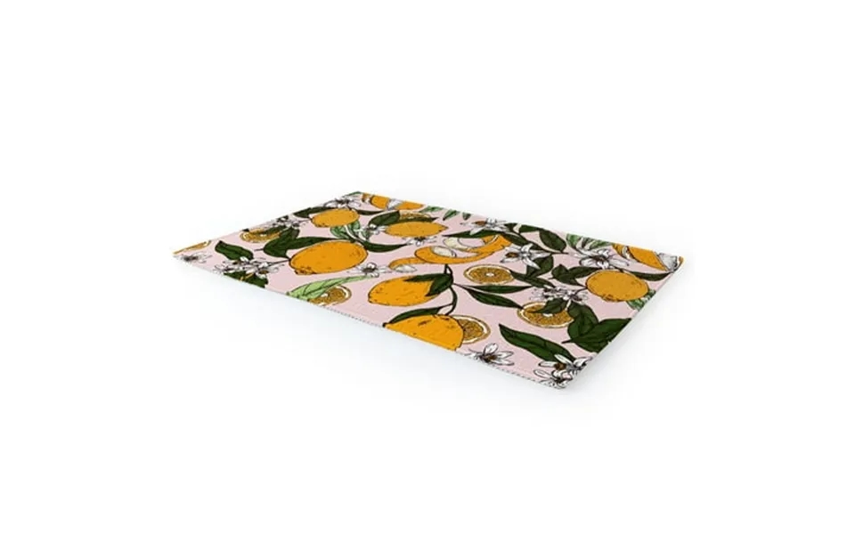 Society6 Marta Barragan Camarasa Succulent Sweets Oranges 5 X 7 Rug