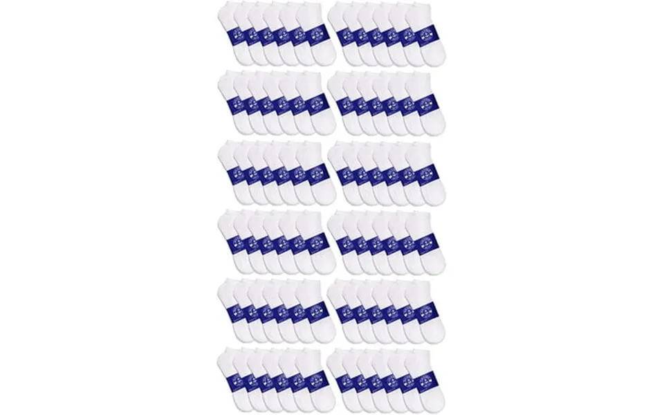 Socks Nbulk 72 Pairs Low Cut Socks Mens & Womens Below Ankle Socks Cotton Cheap Value Sock Donation Homeless Lightweight