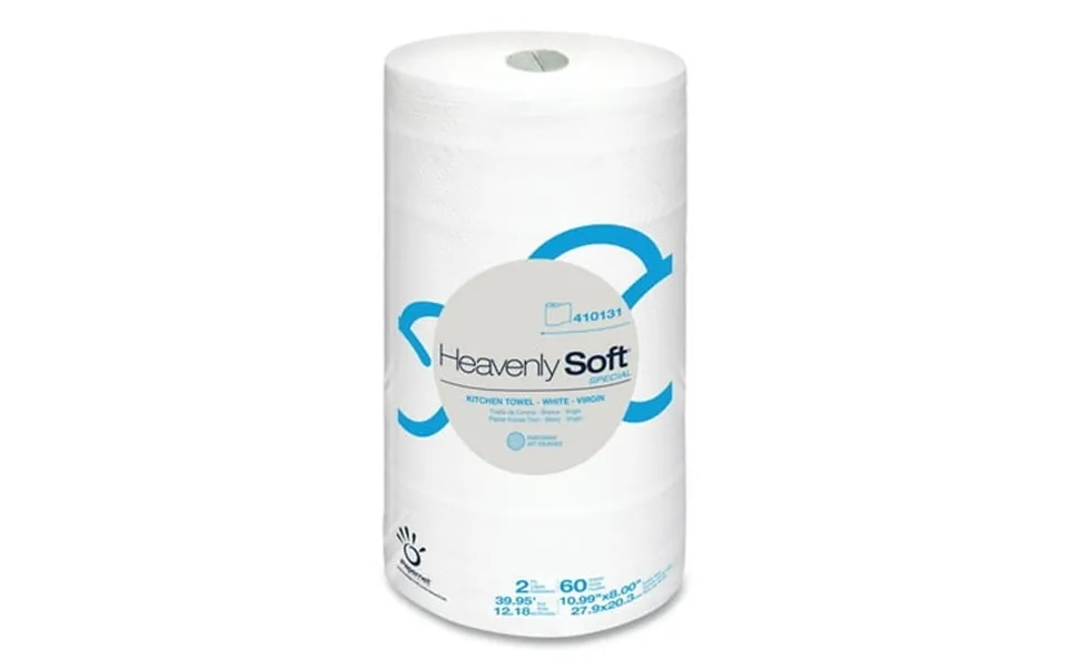 Sofidel America Papernet Heavenly Soft Kitchen Paper Towel Special 8 X 11 White 60 Roll 30 Rolls