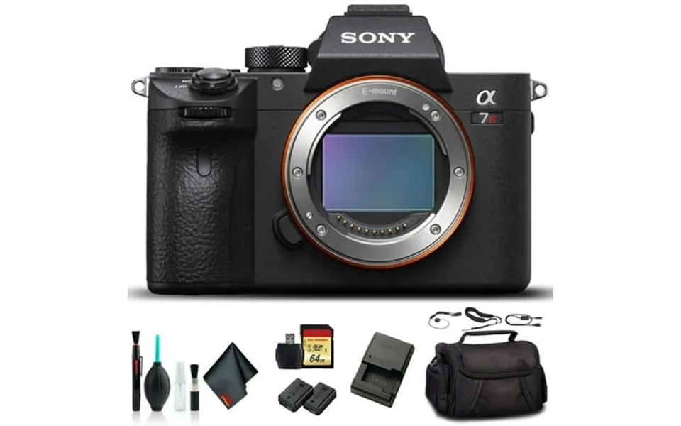Sony Alpha A7r Iii Mirrorless Camera Ilce7rm3 B With Soft Bag 64gb Memory Card Card Reader Plus Essential Accessories