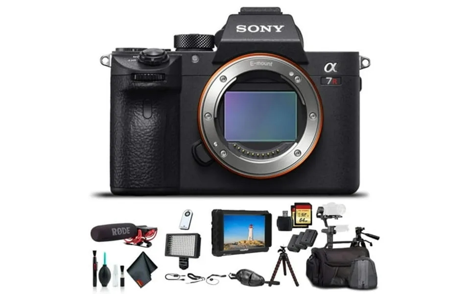 Sony Alpha A7r Iii Mirrorless Camera Ilce7rm3 B With Soft Bag Zhiyun-tech Weebill Stabilizer 2x Extra Batteries And More