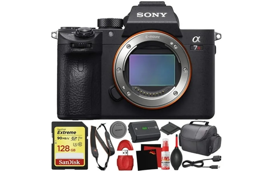 Sony Alpha A7r Iii Mirrorless Digital Camera Base Bundle With Accessories 128gb Memory Card Accessory Kit