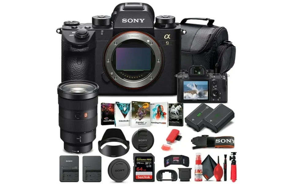 Sony Alpha A9 Ii Mirrorless Camera W Sony Fe 24-70mm Lens - Basic Bundle