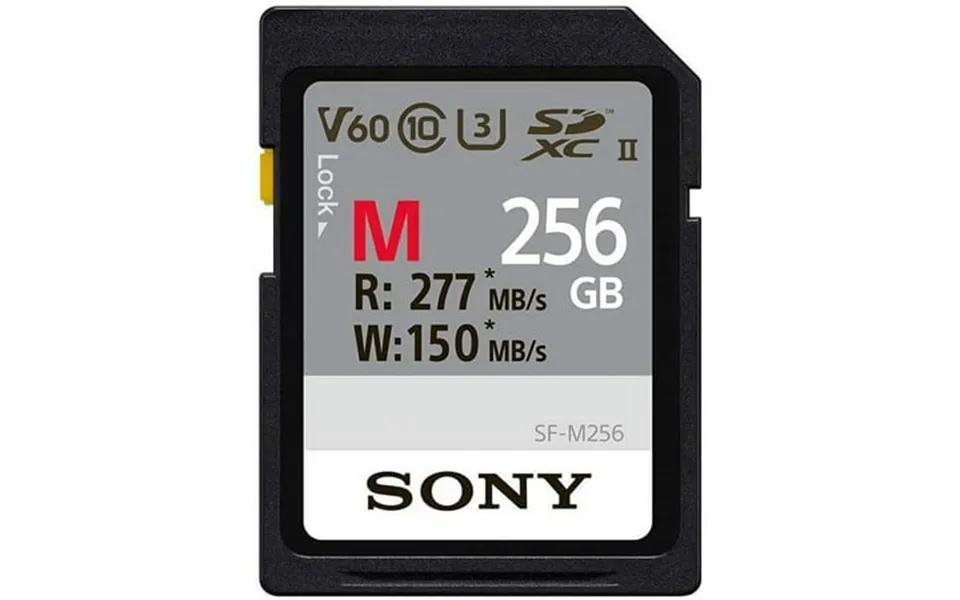 Sony Sf-m Series 256gb Uhs-ii Sdxc Memory Card
