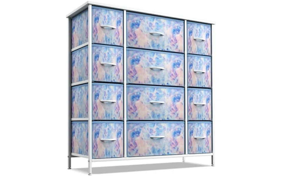 Sorbus Kids Bedroom Closet Drawer Organizers Tie-dye Blue