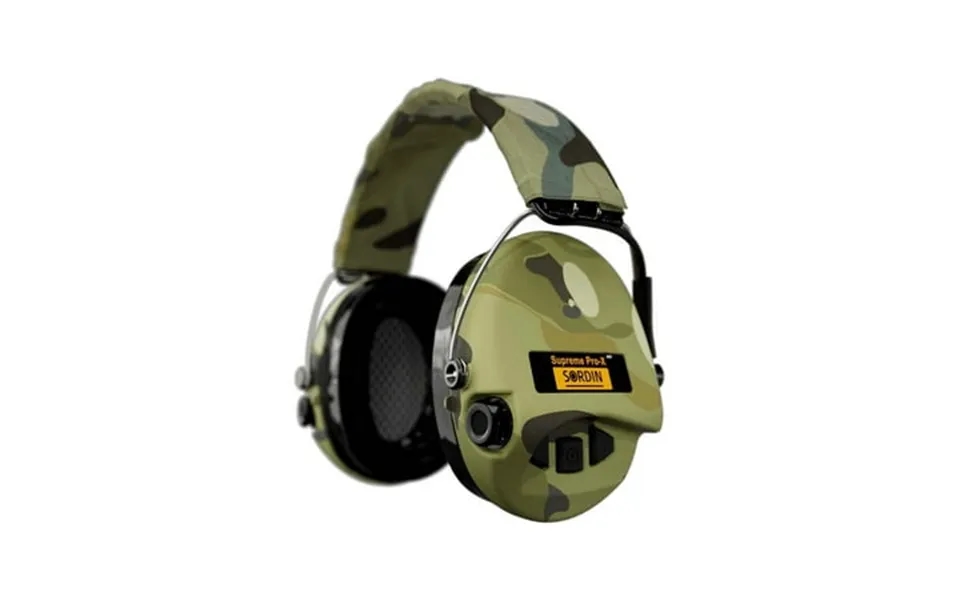 Sordin Supreme Pro-x Led Headband Camo
