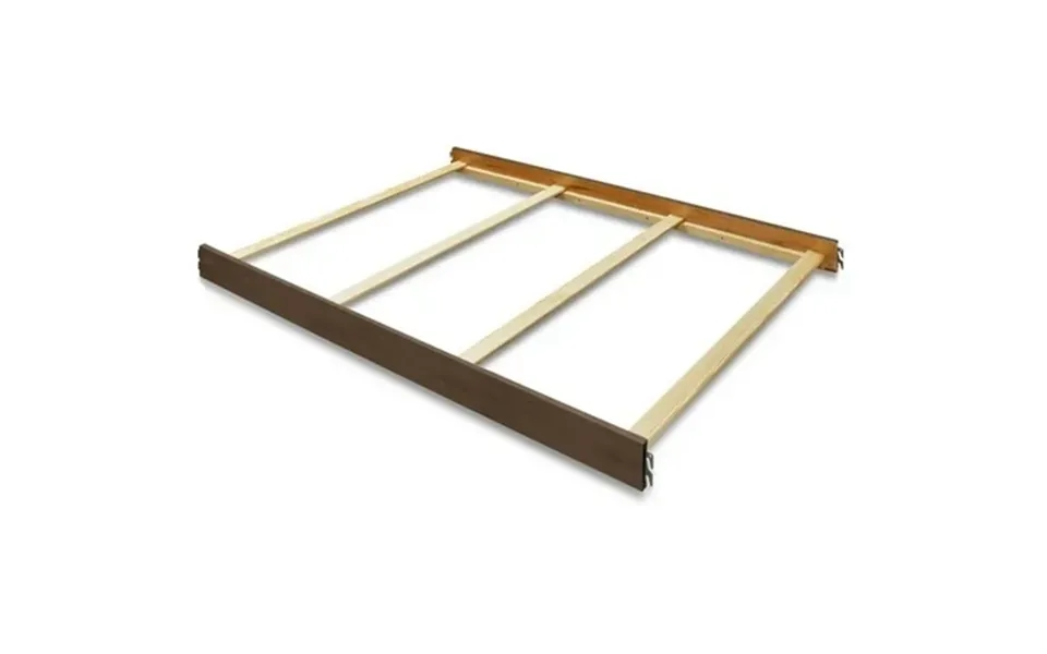 Sorelle Furniture Full Size Wood Bed Rails Chocolate