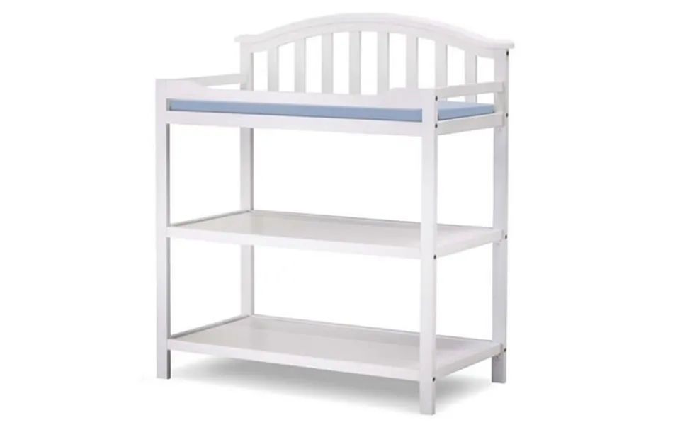 Sorelle Furniture Sorelle Berkley Wood Dressing Table White White Finish