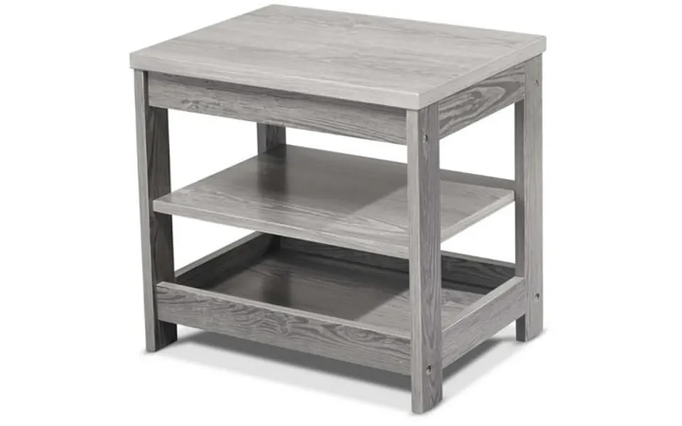 Sorelle Sierra Nightstand In Panel Gray
