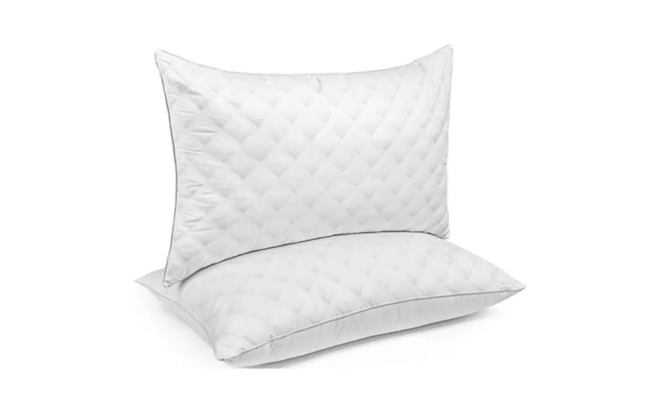 Sormag Bed Pillows Queen Size Set Of 2 Pillows For Bed 2 Pack Cooling Hotel Collection Down Alternative Pillows 20 X 30