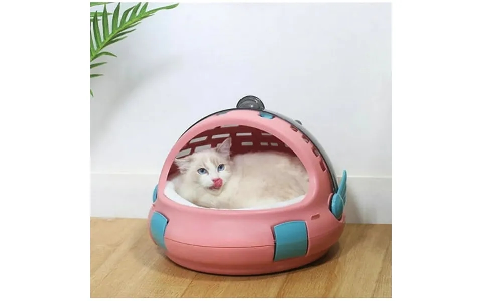 Space Capsule Pet Cat Carrier Bag Kitten & Puppies Home Dome Box Travel Bags Breathable Mesh Dogs Cage Outdoor Pets Port
