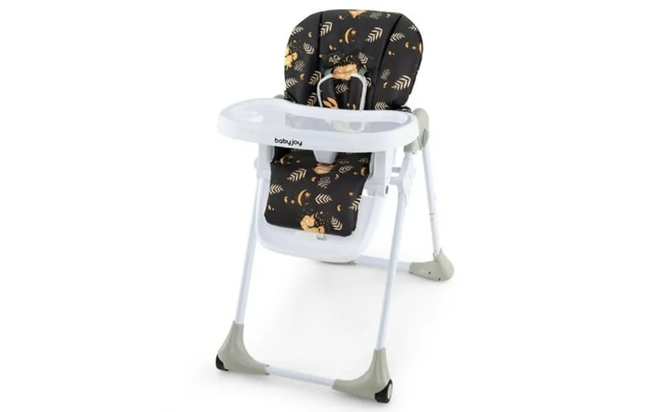 Spaco 3-in-1 Convertible Baby High Chair For Toddlers-dark Brown Compact And Portable High Chair Foldable High Chair Hig
