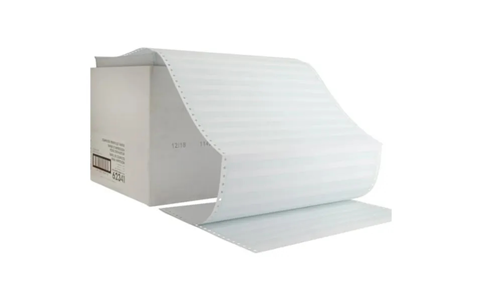 Sparco Computer Paper 20 Lb. 1part 14-7 8 X11 2700 Ct 1 2 Gn Bar 62341