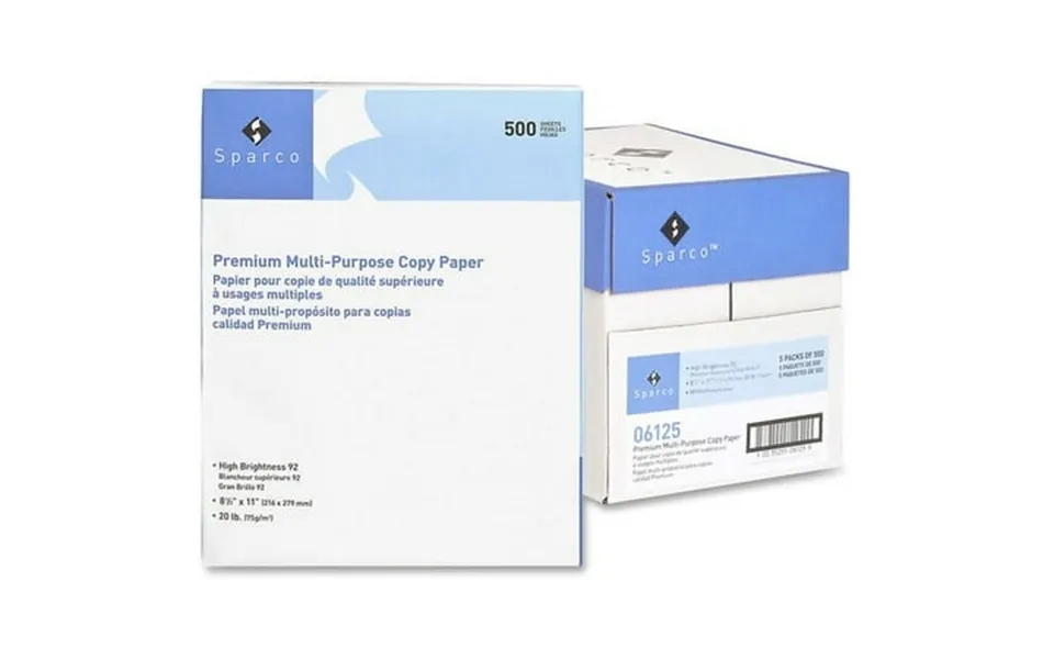 Sparco Copy Paper - 92 Brightness