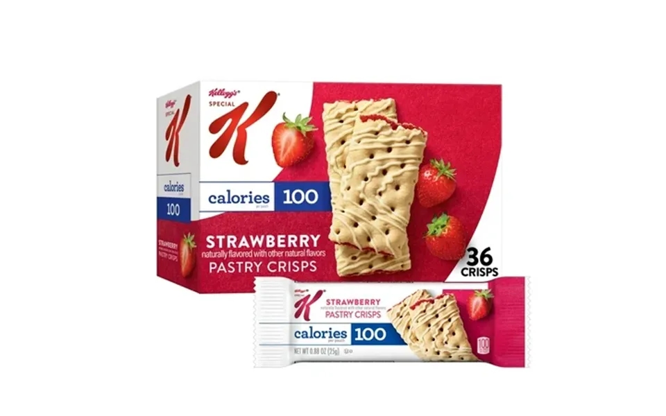 Special K Bar Strawberry Chewy Pastry Crisps 100 Calories 15