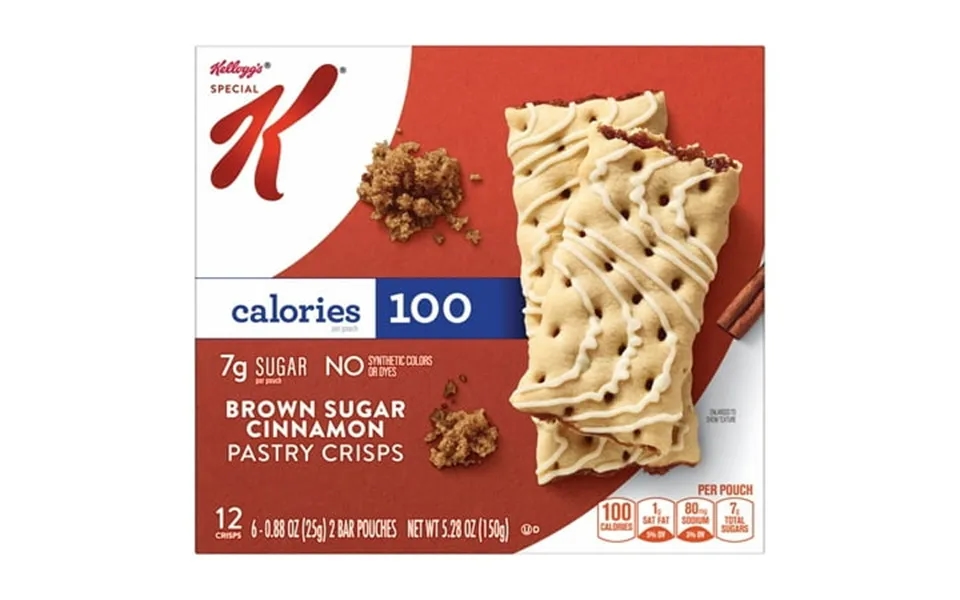 Special K Brown Sugar Cinnamon Pastry Crisps 5.28 Oz