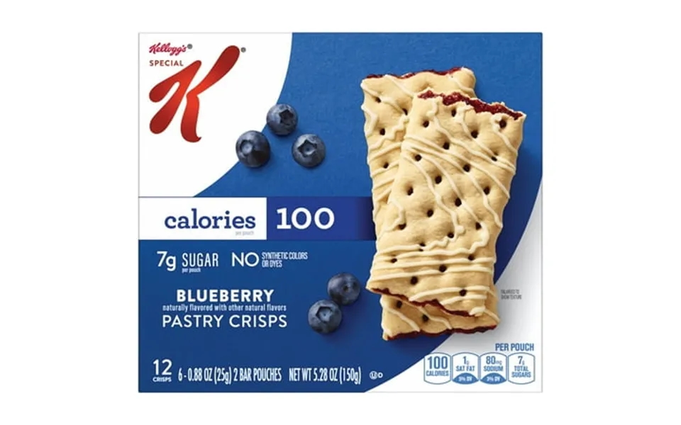Special K Pastry Crisps Blueberry 5.28 Oz