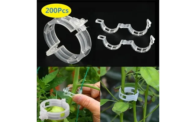 Spencer 100 200 300pcs Tomato Trellis Plant Clips Vine Support Garden Tool For Vine Vegetables Gardentrellis Clips product image