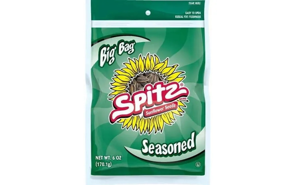 Spitz Seasoned Sunflower Seeds 6- Ounce Pack Of 9