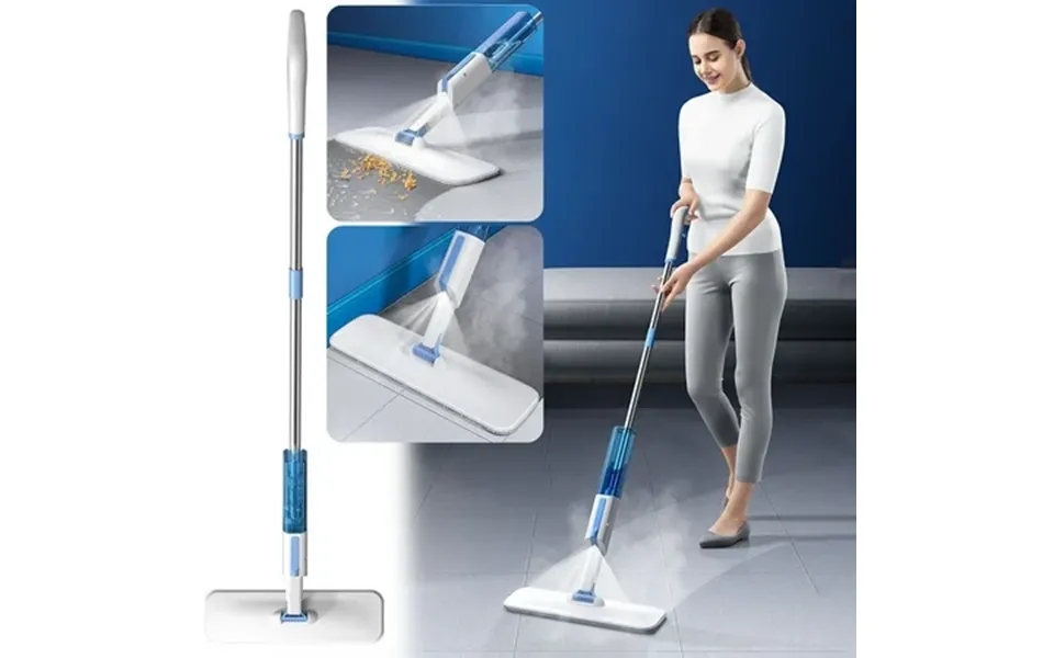 Spray Mop For Floor Cleaning Refillable Spray Mop With 3 Reusable Microfiber Pads 360 Rotating Mop For Tile Wood Laminat