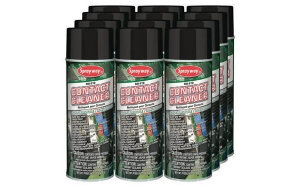 Sprayway Contact Cleaner 10 Oz Aerosol Spray 12 Carton 1000044193