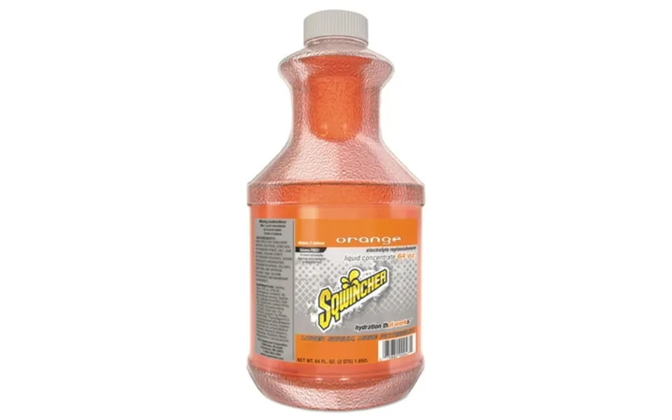 Sqwincher Liquid Concentrate Orange 64 Oz Bottle