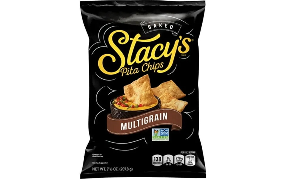 Stacy S Pita Chips Baked Multigrain Snack Chips 7.33 Oz Bag
