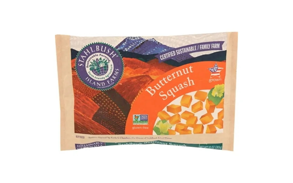 Stahlbush Island Farms Diced Butternut Squash 10 Ounce -- 12 Per Case