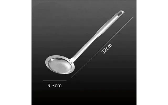 Stainless Steel Fat Skimmer Spoon Extra-large & Long Handle Fine Mesh Strainer For Cooking Frying Oil Foam & Grease Remo product image