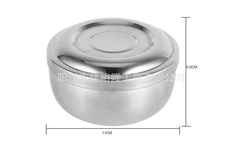 Stainless Steel Shaving Soap Bowl With Lid For Men Wet And Hot Shave Lathering Mug Cream Bowl