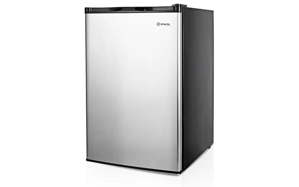 Stakol 3 Cu.ft. Compact Upright Freezer W Single Stainless Steel Door Removable Shelves