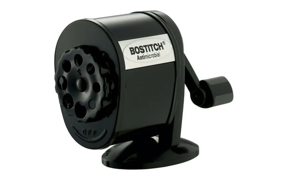 Stanley Bostitch Anitmicrobial Pencil Sharpener Mps1blkct