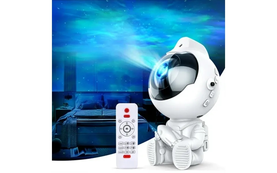Star Projector Astronaut Galaxy Projector Kids Night Light Starry Nebula Ceiling Led Lamp With Timer & Remote 360 Rotati