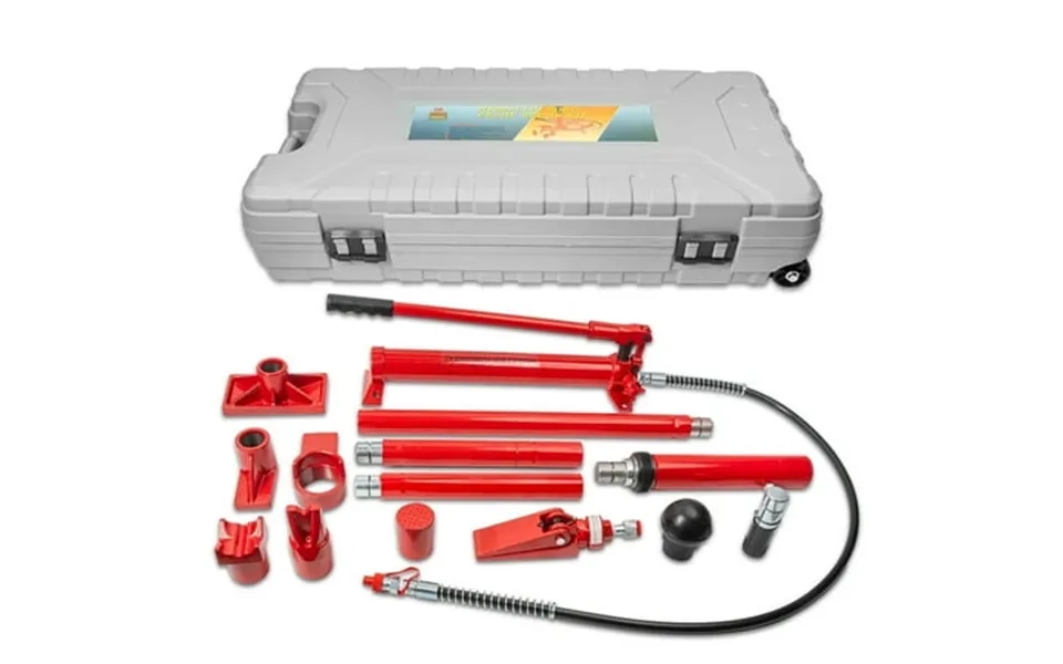 Stark Usa 10 Ton Porta Power Kit 1.4m 4 8 Oil Hose Hydraulic Car Jack Ram Autobody Frame Repair Power Tools For Loadhand