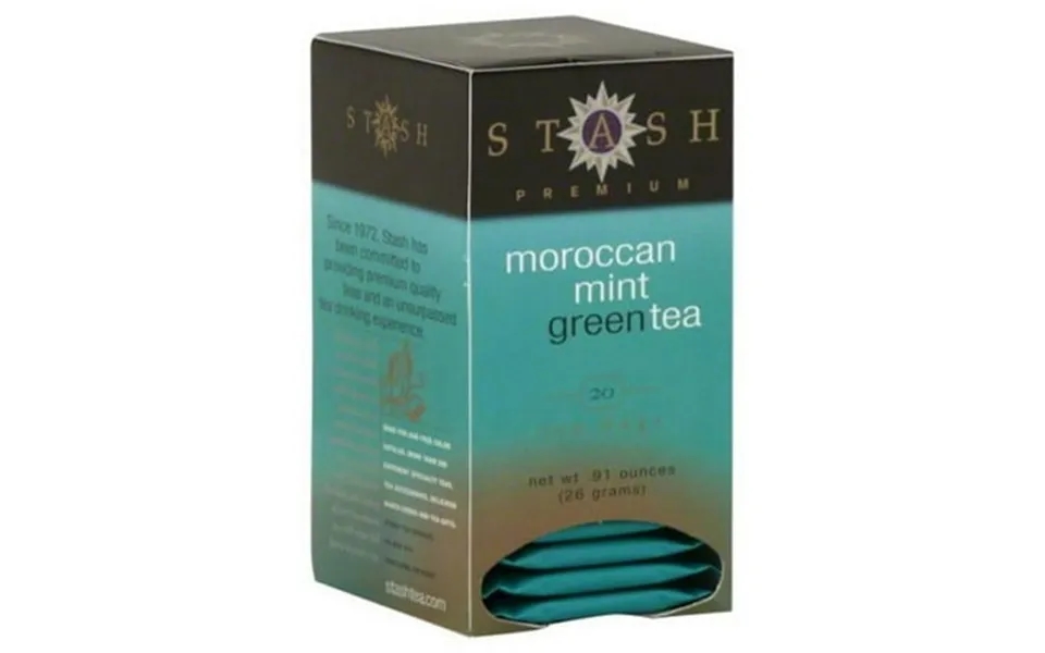 Stash Tea Tea Moroccan Mint Green-20 Bg -pack Of 6