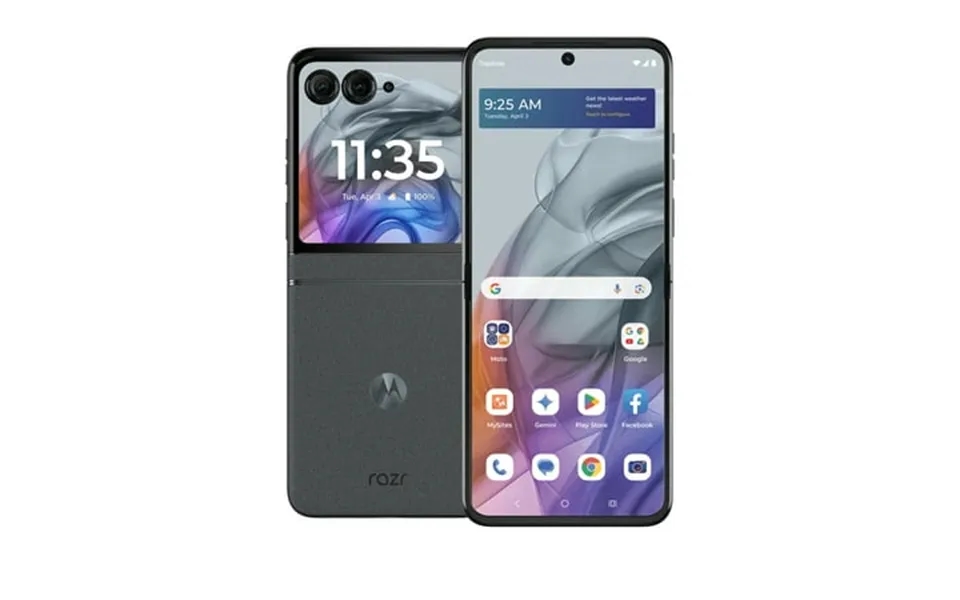 Straight Talk Motorola Razr 2024 5g 256gb Gray - Prepaid Smartphone Locked To Straight Talk