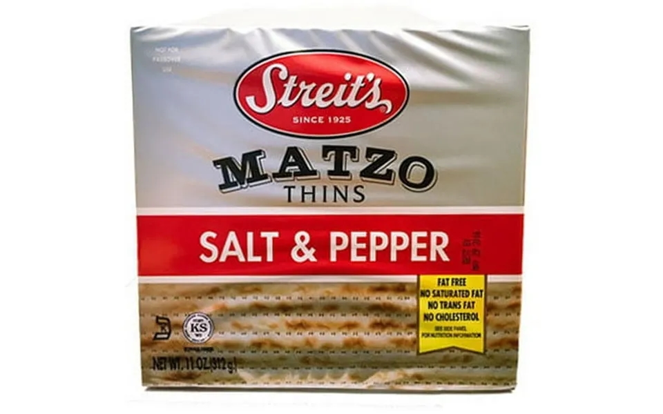 Streits Matzo Salt Pepr