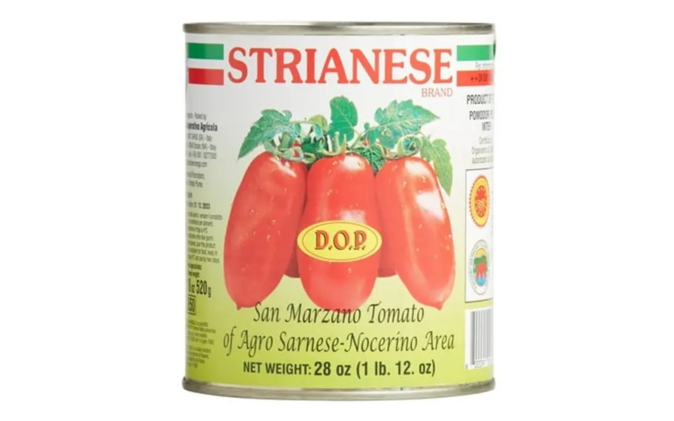 Strianese San Marzano Whole Stewed Tomatoes 28 Oz. Pack Of 2