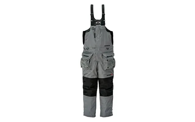 Striker Ice Adult Male Hardwater Bibs Color Gray Black Size L 6201004 product image