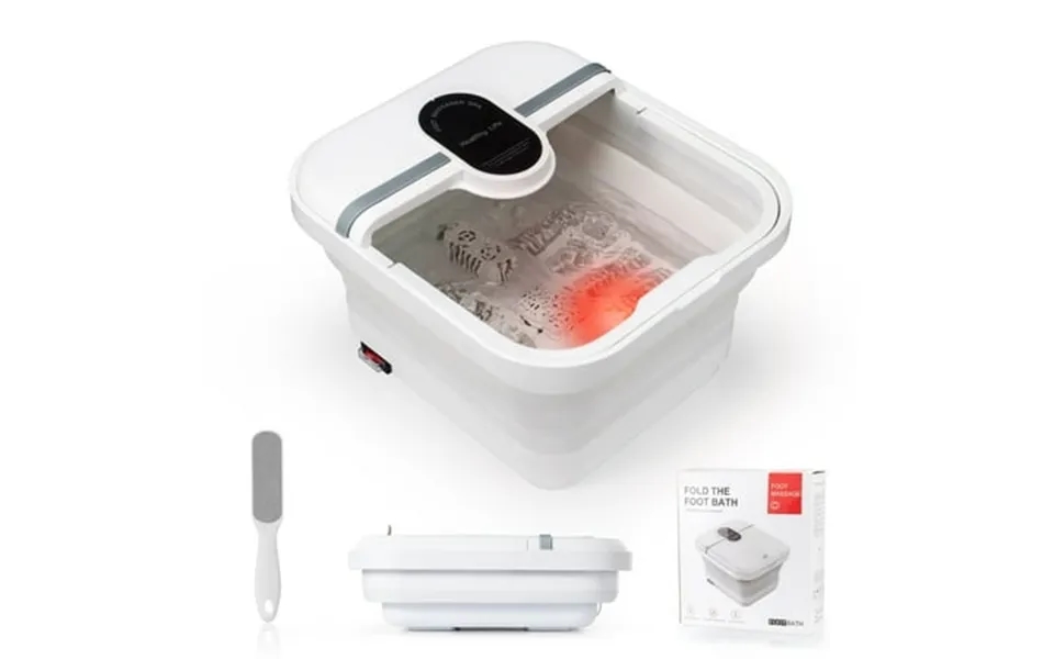 Suerbeaty Foot Spa Foot Spa Bath Massager With Heat Foot Massager With Bubbles Foot Care Deep Tissue Foot Soaker Tub For